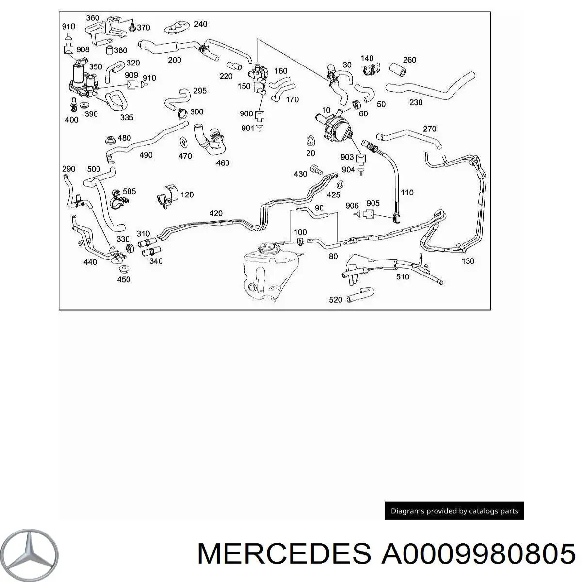  Mercedes A0009980805 precio, desde 29,06 EUR