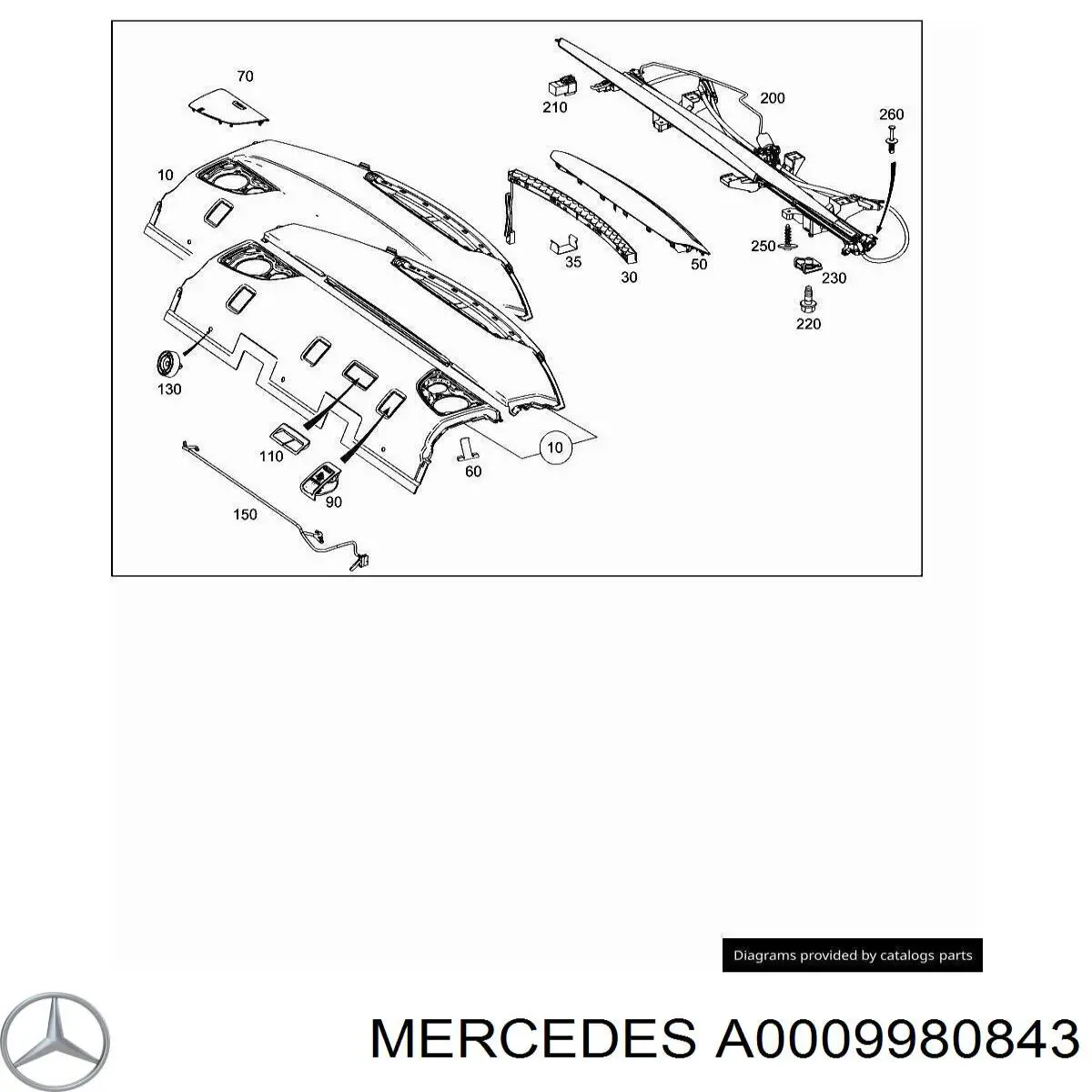 A0009980843 Mercedes