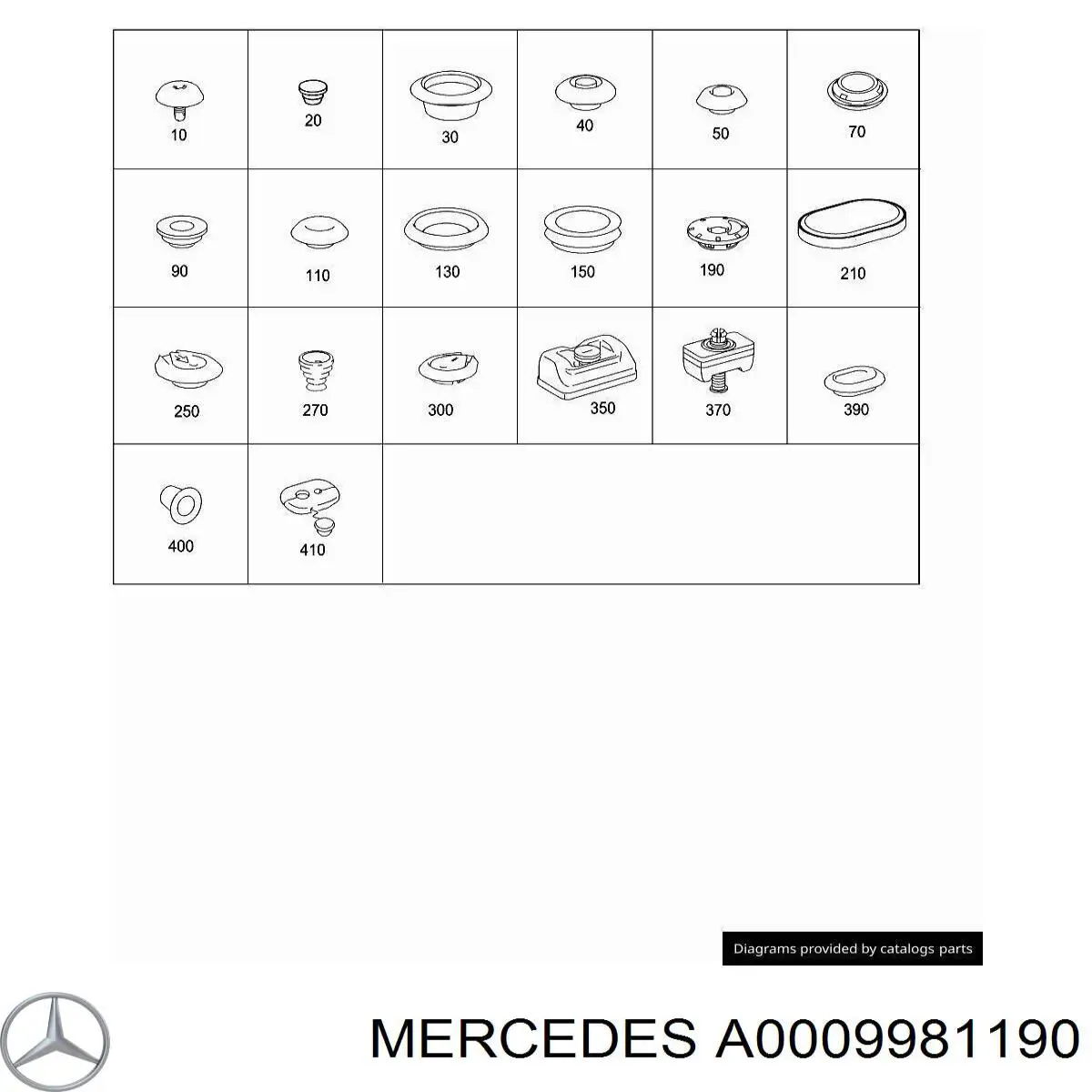  A0009981190 Mercedes
