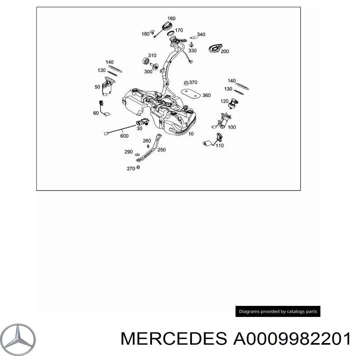 A0009982201 Mercedes