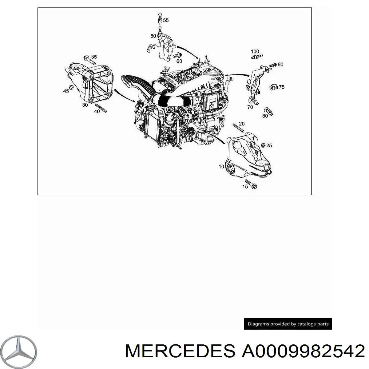 A0009982542 Mercedes