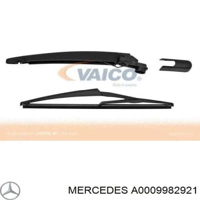 Comprar 0009982921 Mercedes Tapa de la tuerca del brazo del limpiaparabrisas trasero