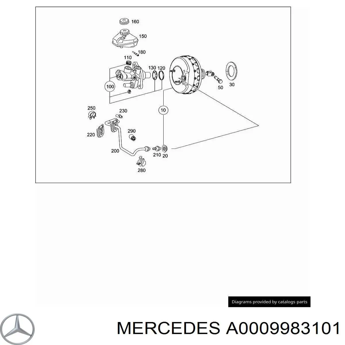 A0009983101 Mercedes