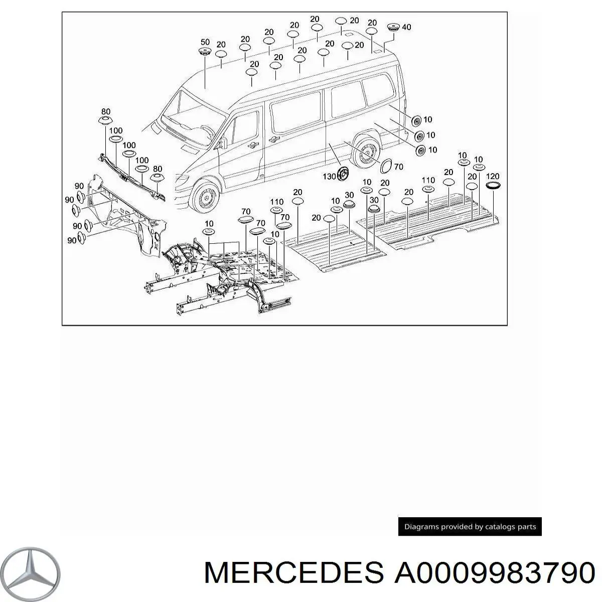 A0009980590 Mercedes 
