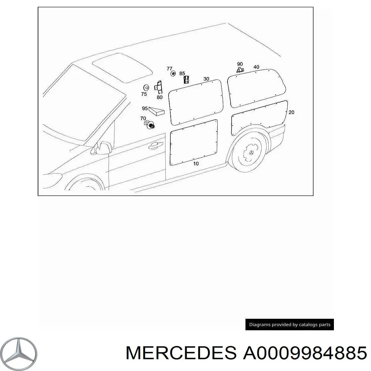  A0009984885 Mercedes
