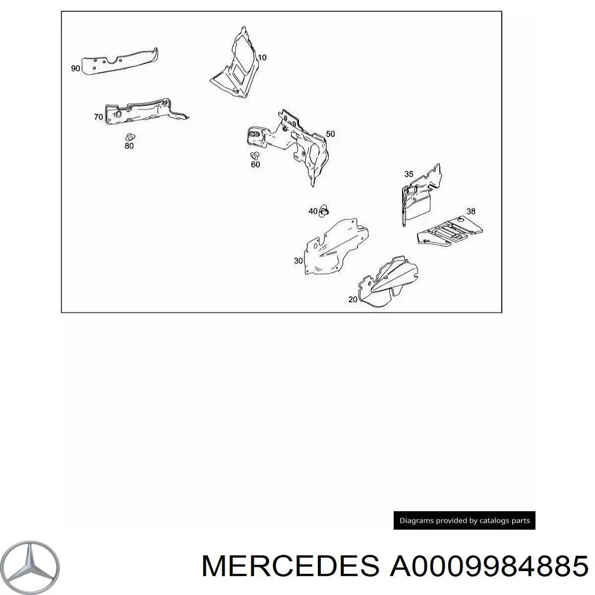 A0019889581 Mercedes 