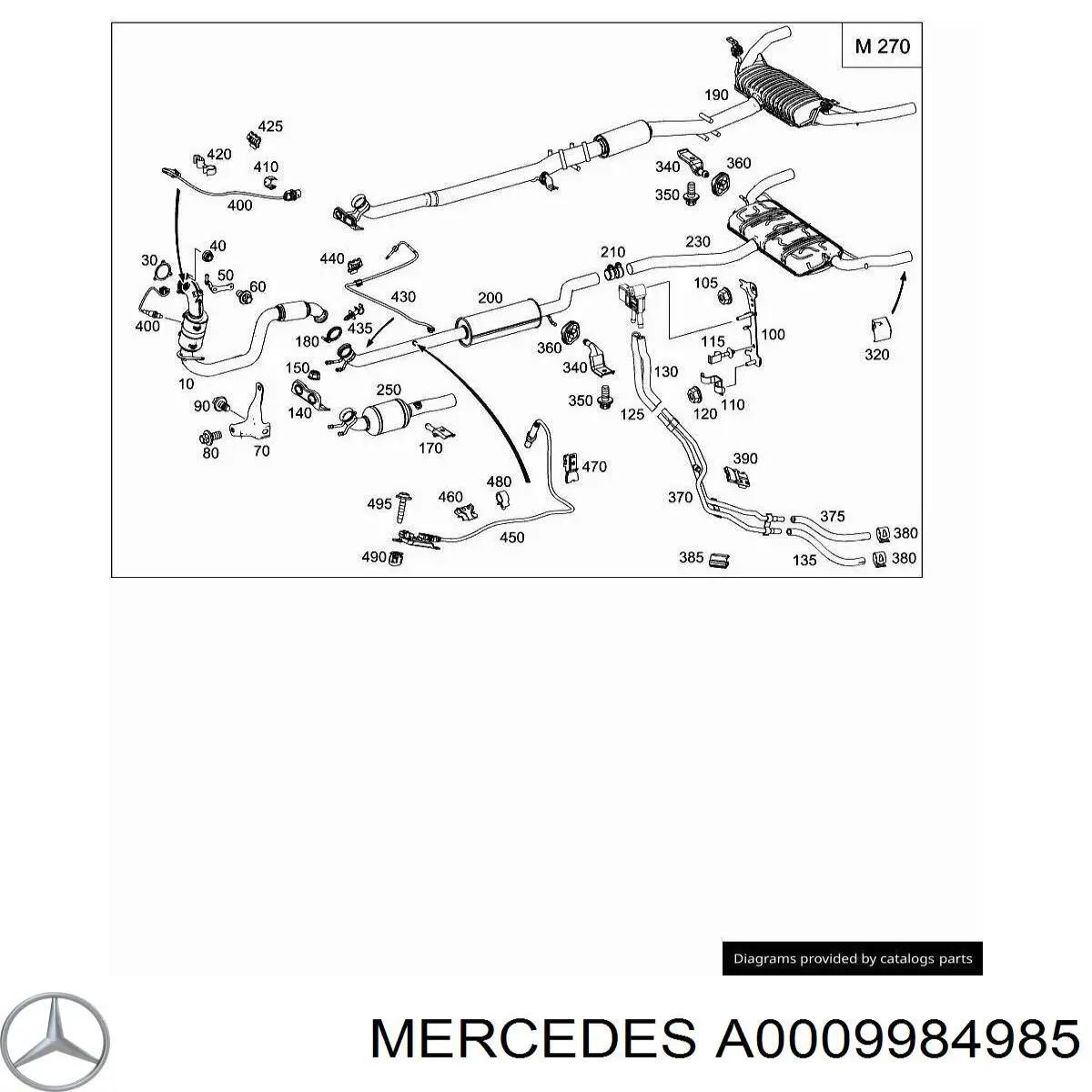  A0009984985 Mercedes