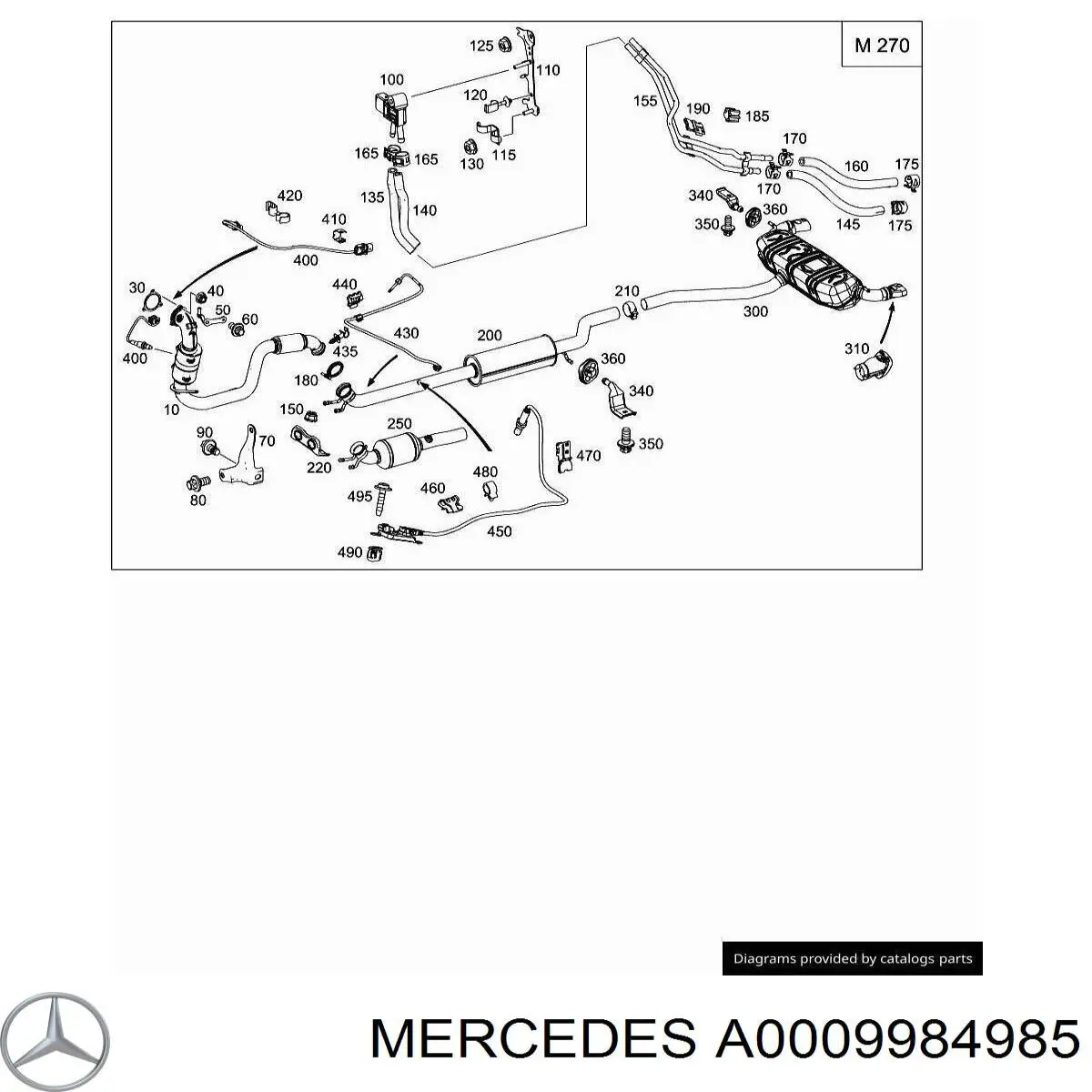  Mercedes A0009984985