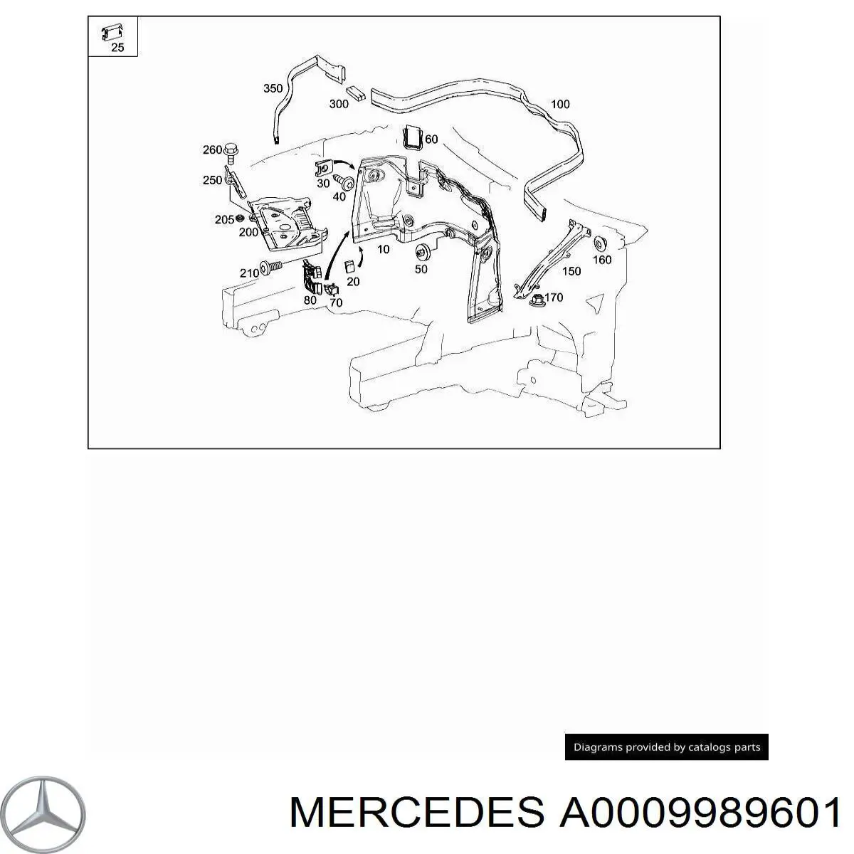 A0009989601 Mercedes