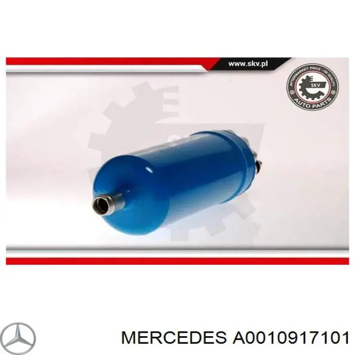 Bomba de combustible de línea A0010917101 Mercedes