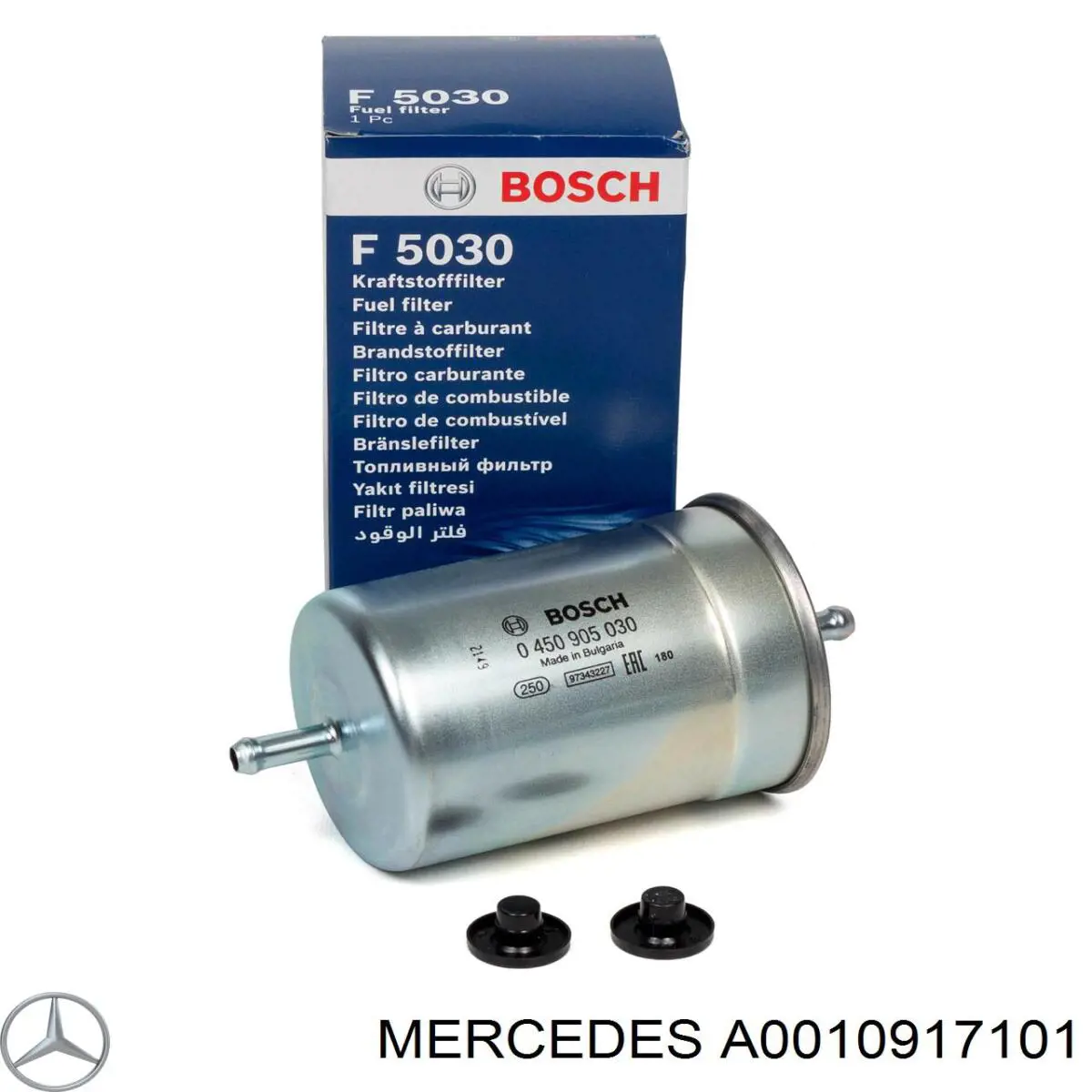A0010917101 Mercedes Bomba de combustible de línea