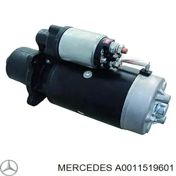 A0011519601 Mercedes motor de arranque