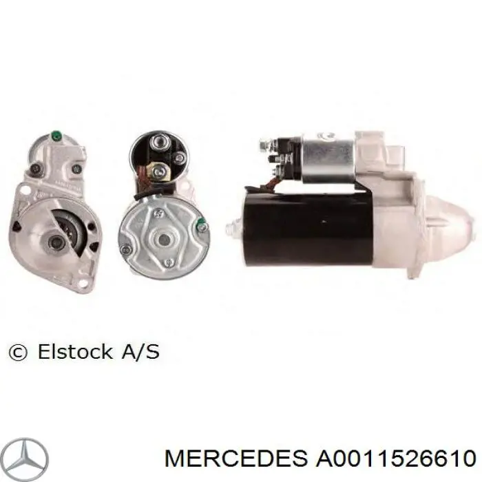 A0011526610 Mercedes interruptor magnético, estárter
