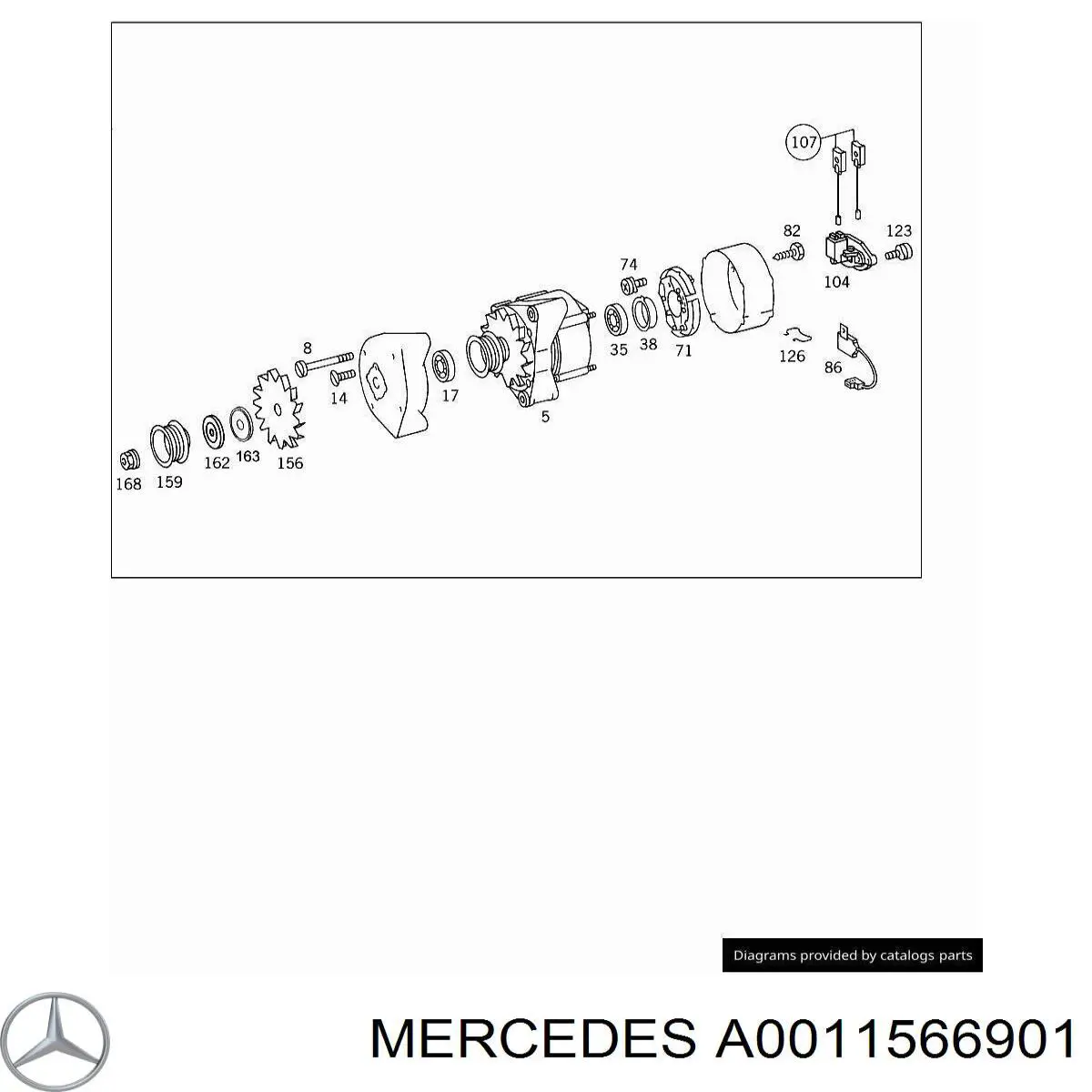 Comprar A0011567001 Mercedes 