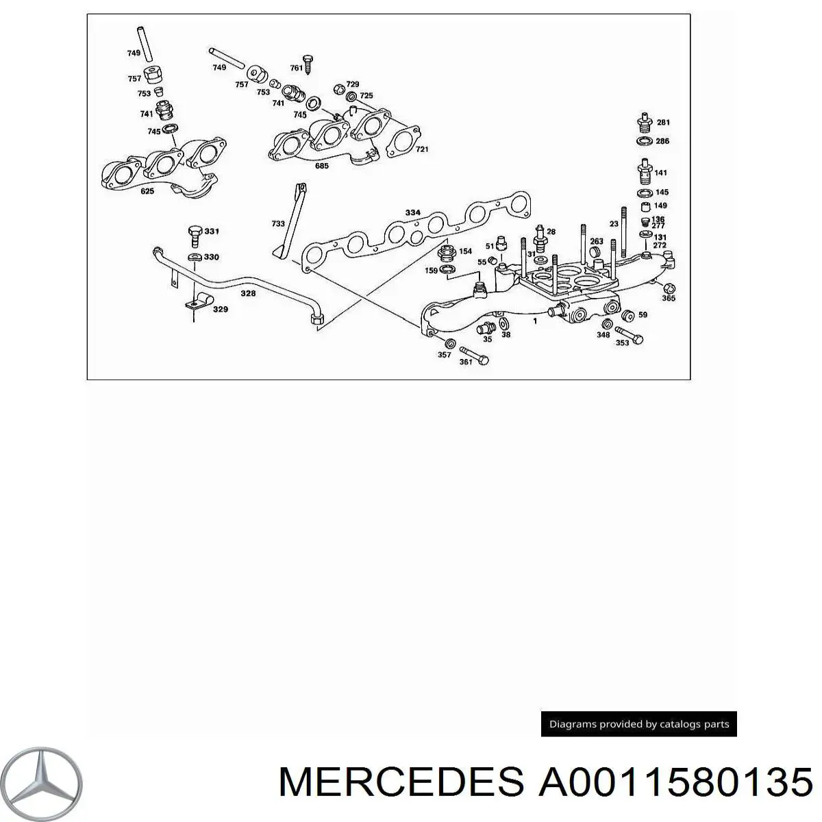 A0011580135 Mercedes