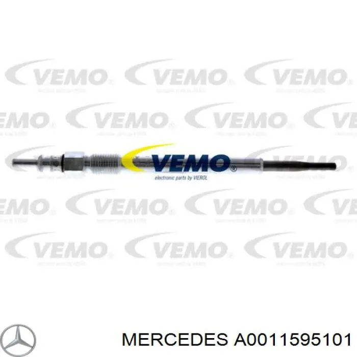 Bujía de precalentamiento 0011595101 Mercedes