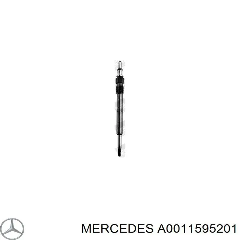 A0011595201 Mercedes bujía de incandescencia