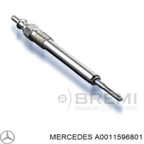 A0011596801 Mercedes bujía de incandescencia