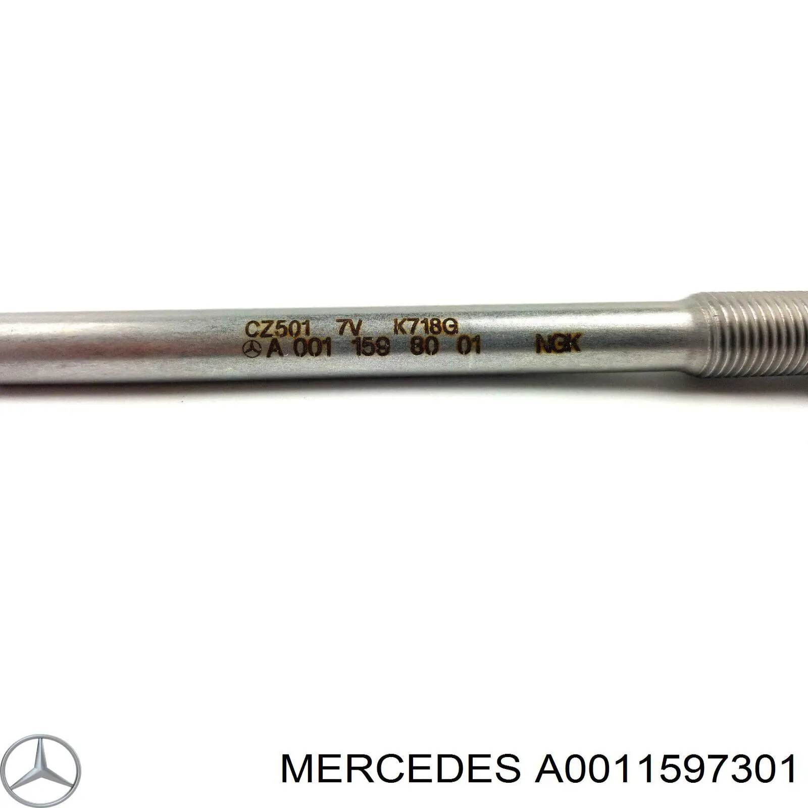 A0011597301 Mercedes bujía de precalentamiento