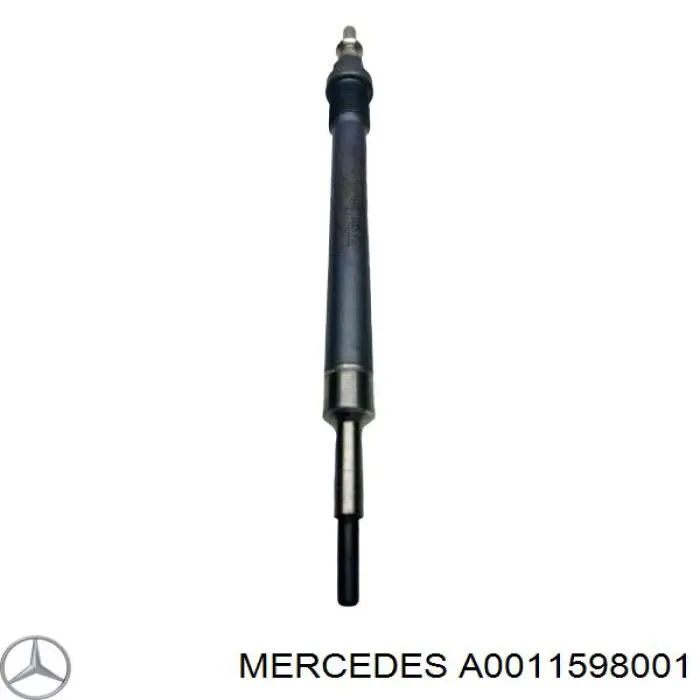 A0011598001 Mercedes bujía de precalentamiento
