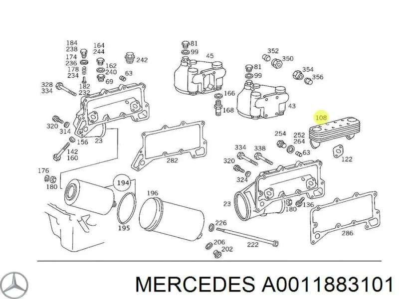 Enfriador de aceite  Diesel Technic 461571