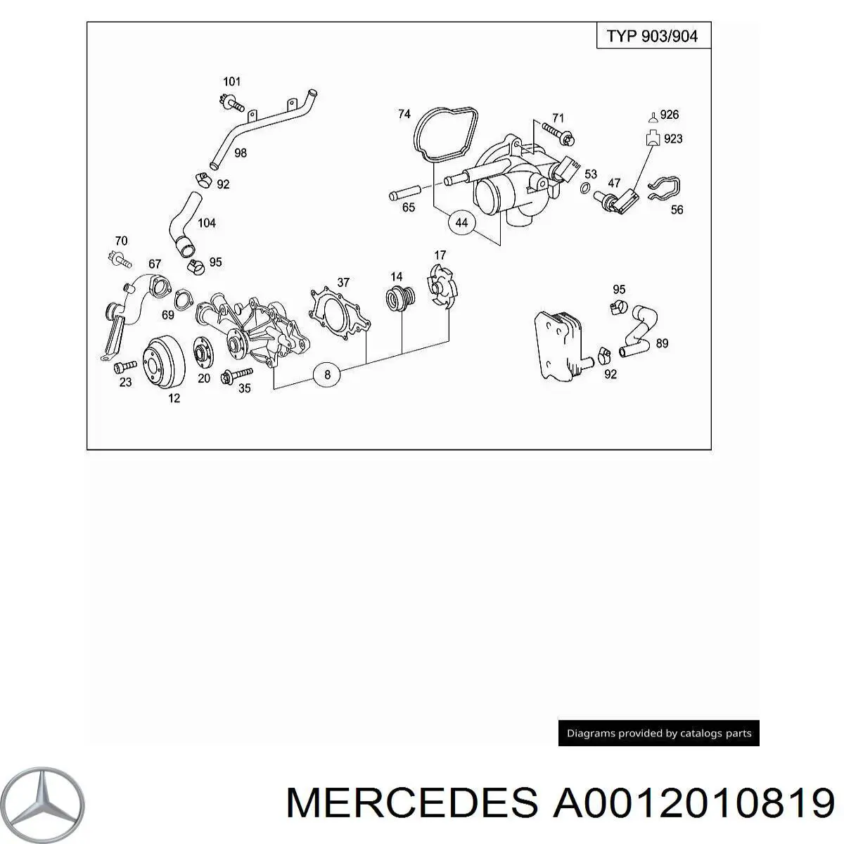 A0012010819 Mercedes