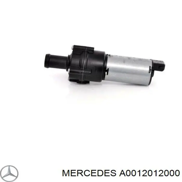A0012012000 Mercedes bomba de agua, adicional eléctrico
