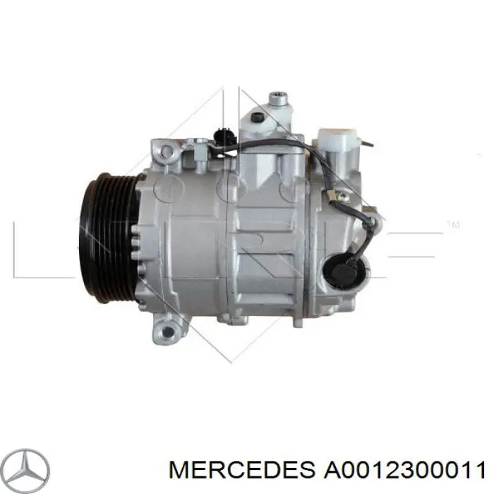 A0012300011 Mercedes compresor de aire acondicionado