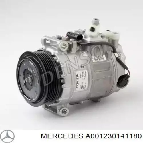 A001230141180 Mercedes compresor de aire acondicionado