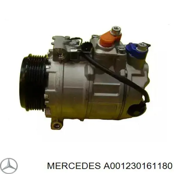 A001230161180 Mercedes compresor de aire acondicionado