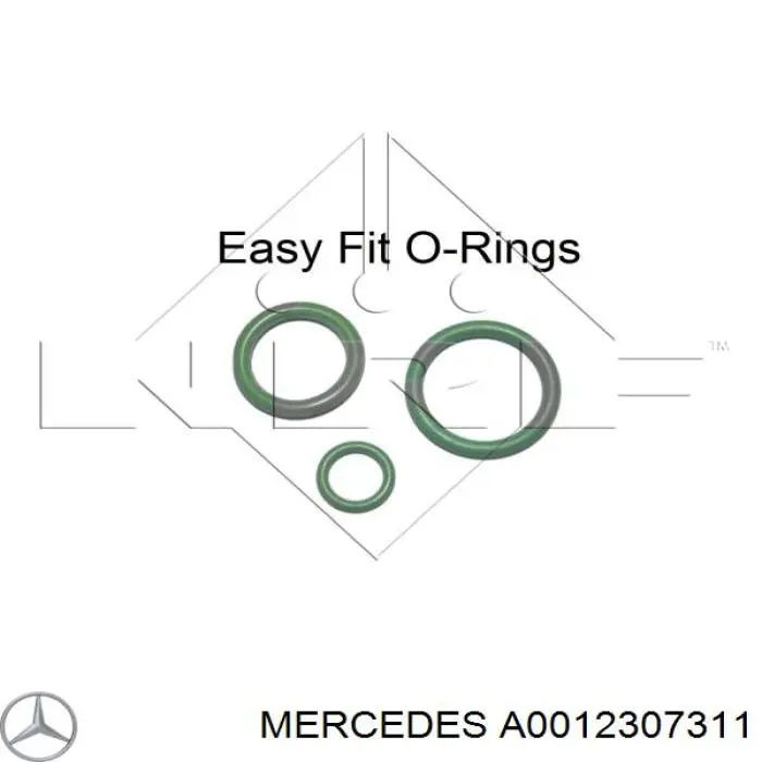 A0012307311 Mercedes compresor de aire acondicionado