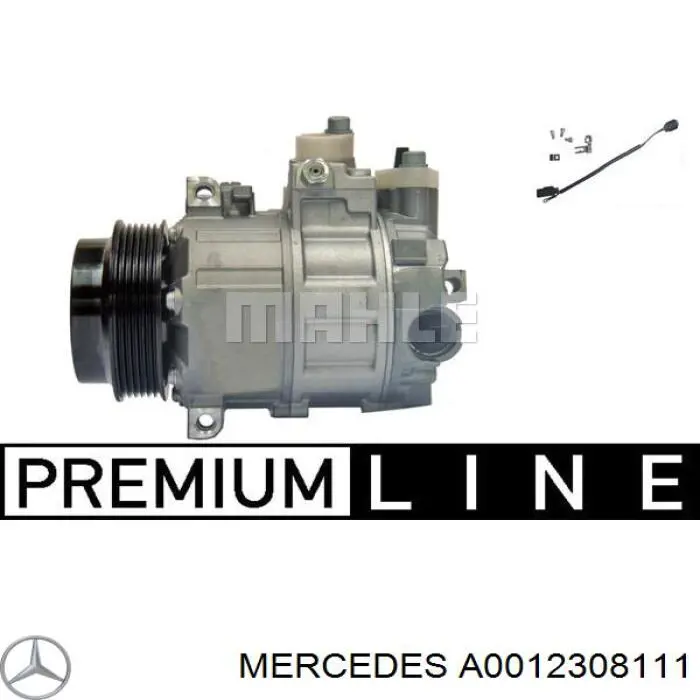 A0012308111 Mercedes compresor de aire acondicionado
