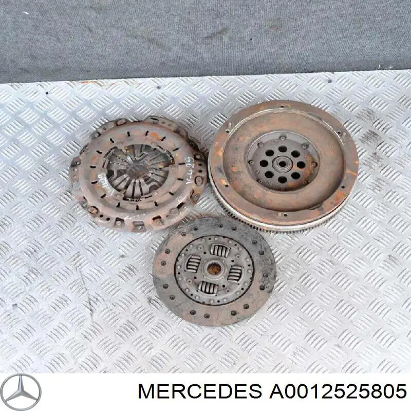 Disco de embrague A001252580580 Mercedes