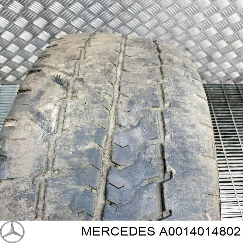 A0014014802 Mercedes llantas de acero (estampado)