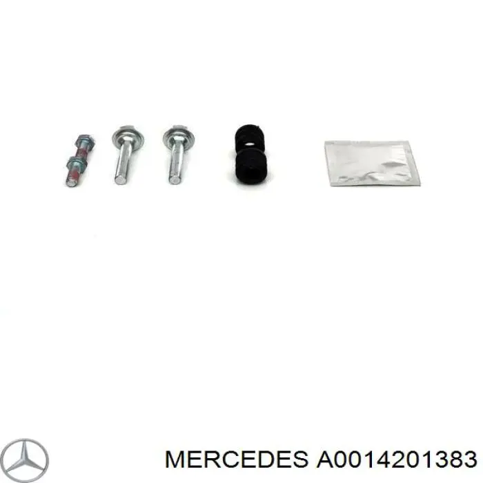 A0014201383 Mercedes juego de reparación, pinza de freno delantero