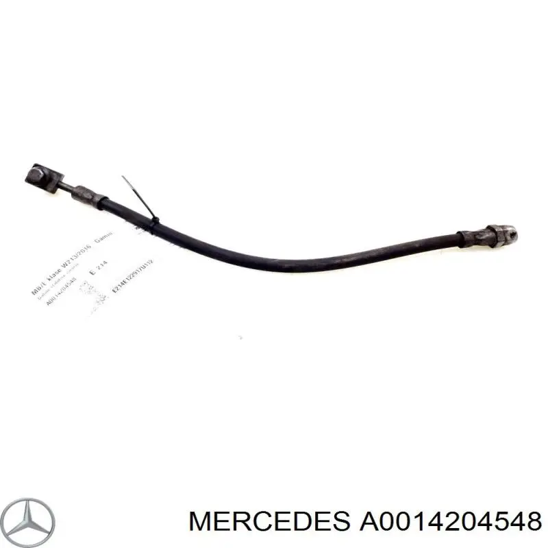 0014204548 Mercedes latiguillo de freno trasero