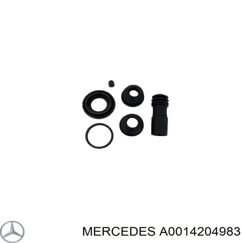 A0014204983 Mercedes juego de reparación, pinza de freno trasero