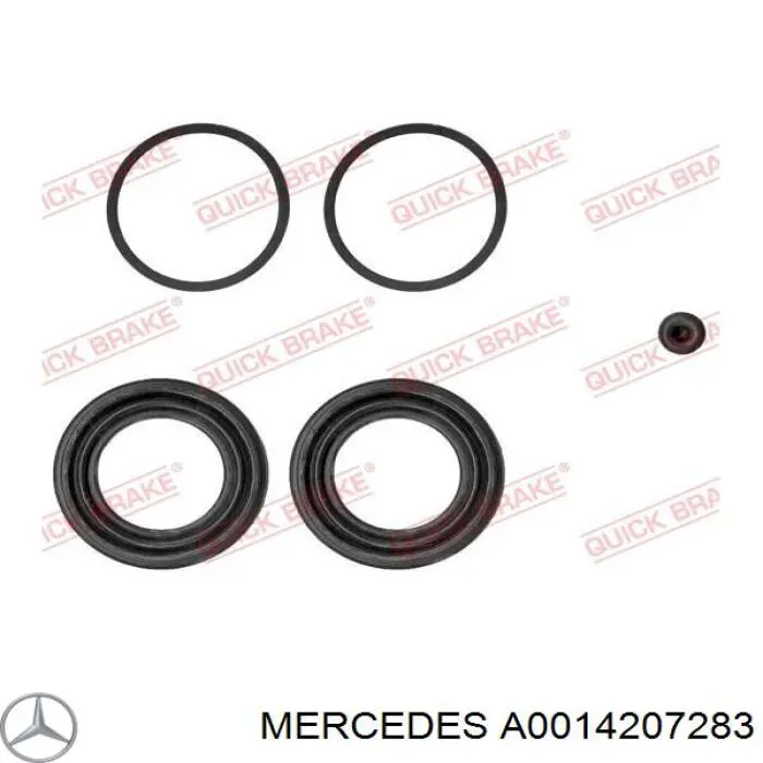 A0014207283 Mercedes pinza de freno trasero derecho