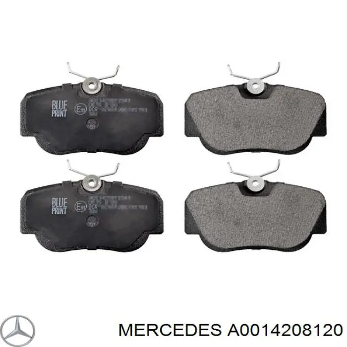 Comprar A0014208120 Mercedes Pastillas delanteras de freno
