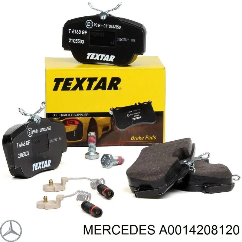 Pastillas freno delanteras Mercedes A0014208120 precio, desde 18,31 EUR