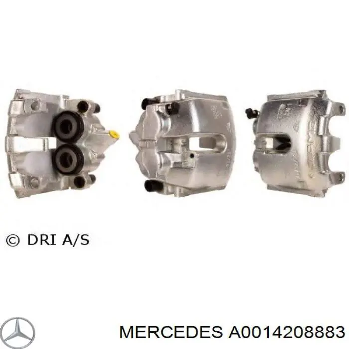 Comprar A0014208883 Mercedes Pinza de freno delantera izquierda