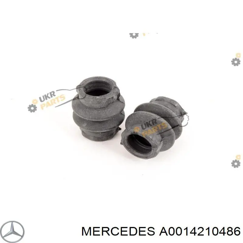 Juego de reparación, pinza de freno delantero MERCEDES A0014210486