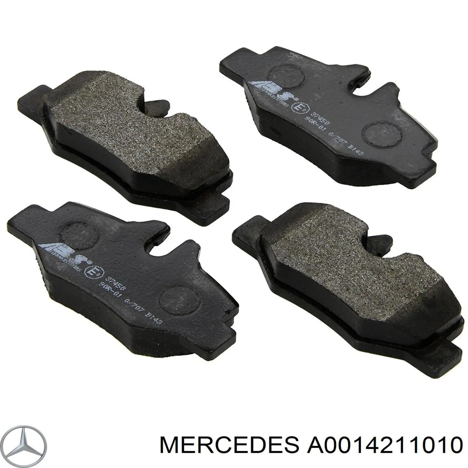 Pastillas traseras de freno Mercedes A0014211010 precio, desde 24,88 EUR