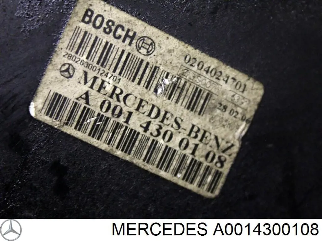 Comprar A0014300108 Mercedes Servofreno