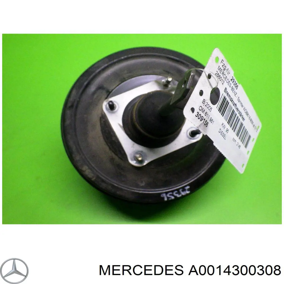 Servofreno Mercedes A0014300308 precio, desde 52,47 EUR