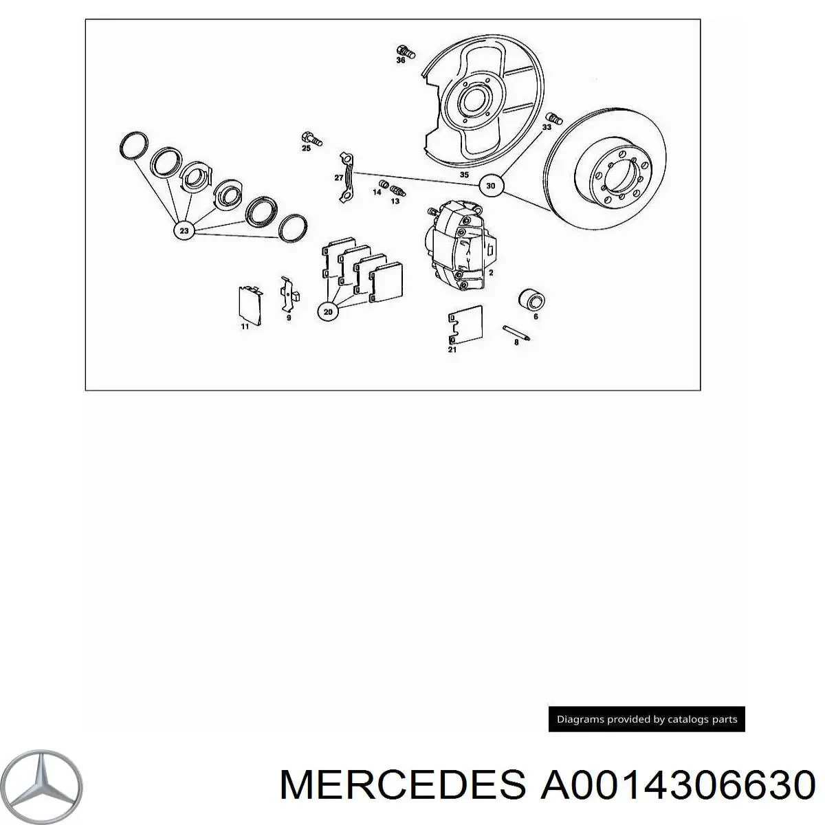 Servofreno Mercedes A0014306630 precio, desde 790,99 EUR