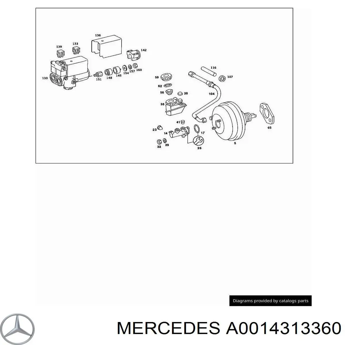  Mercedes A001431316064