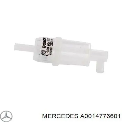 Filtro combustible Mercedes A0014776601 precio, desde 2,38 EUR