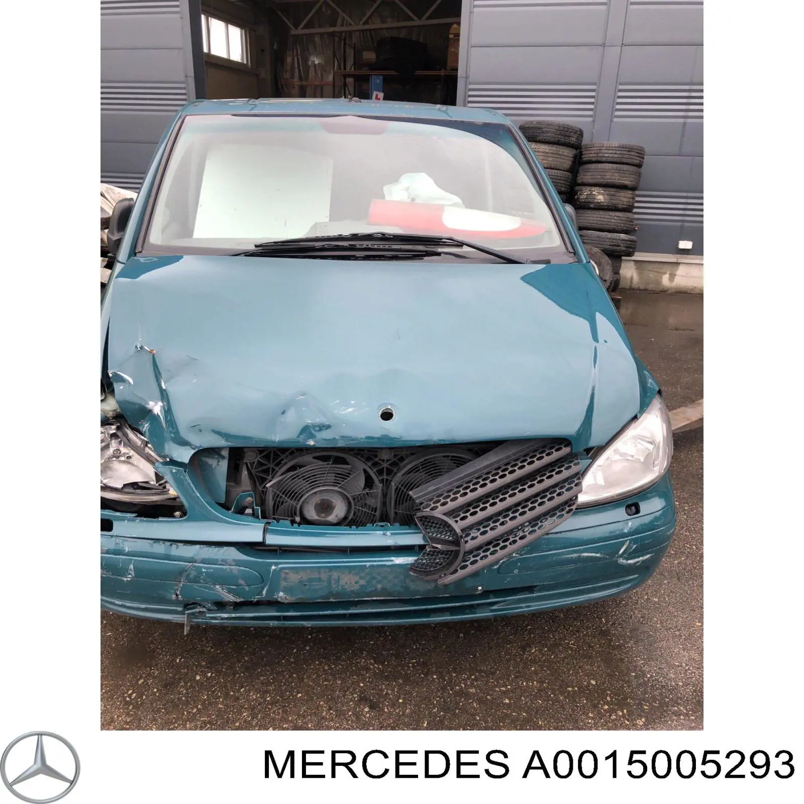 A0015005293 Mercedes Radiador