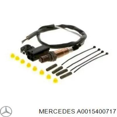 Sonda lambda, sensor de oxígeno antes del catalizador izquierdo Mercedes A0015400717 precio, desde 50,82 EUR